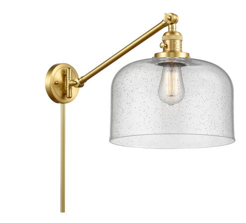 Franklin Restoration One Light Swing Arm Lamp in Satin Gold (405|237-SG-G74-L)