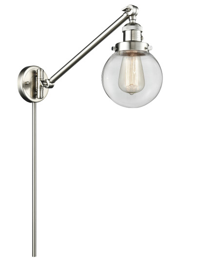 Franklin Restoration LED Swing Arm in Brushed Satin Nickel (405|237-SN-G202-6-LED)