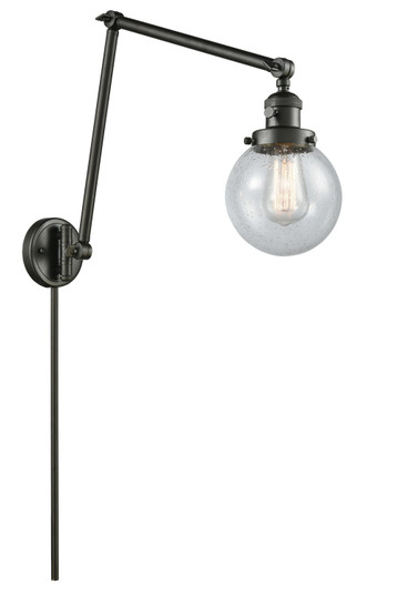 Franklin Restoration LED Swing Arm Lamp in Oil Rubbed Bronze (405|238-OB-G204-6-LED)