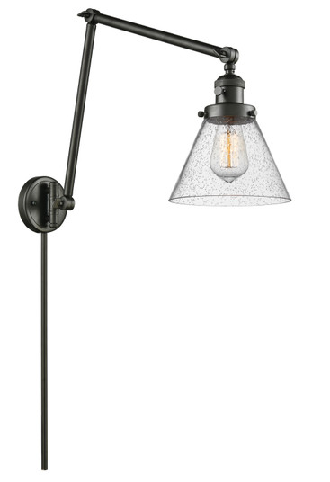 Franklin Restoration One Light Swing Arm Lamp in Oil Rubbed Bronze (405|238-OB-G44)