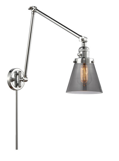 Franklin Restoration One Light Swing Arm Lamp in Polished Chrome (405|238-PC-G63)