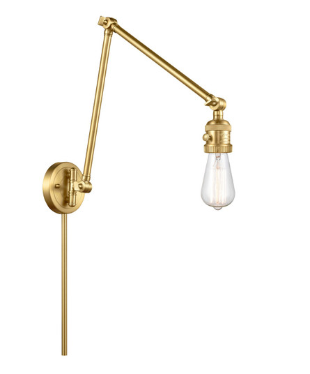 Franklin Restoration LED Swing Arm Lamp in Satin Gold (405|238-SG-LED)