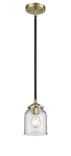 Nouveau LED Mini Pendant in Black Antique Brass (405|284-1S-BAB-G52-LED)