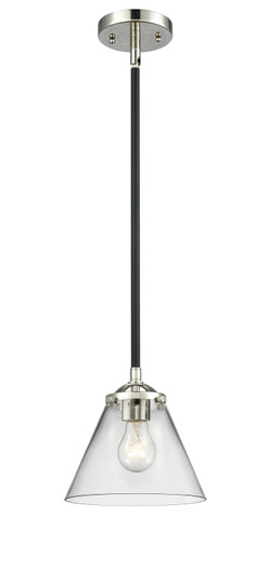 Nouveau LED Mini Pendant in Black Polished Nickel (405|284-1S-BPN-G42-LED) Nouveau LED Mini Pendant in Black Polished Nickel (405|284-1S-BPN-G42-LED)