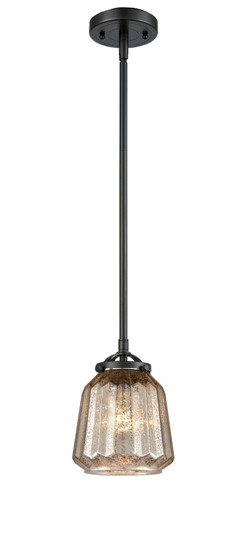Nouveau One Light Mini Pendant in Oil Rubbed Bronze (405|284-1S-OB-G146)