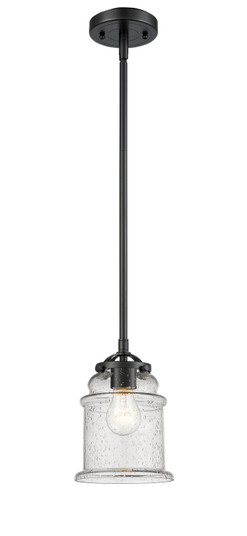 Nouveau One Light Mini Pendant in Oil Rubbed Bronze (405|284-1S-OB-G184)
