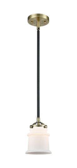 Nouveau One Light Mini Pendant in Oil Rubbed Bronze (405|284-1S-OB-G184S)