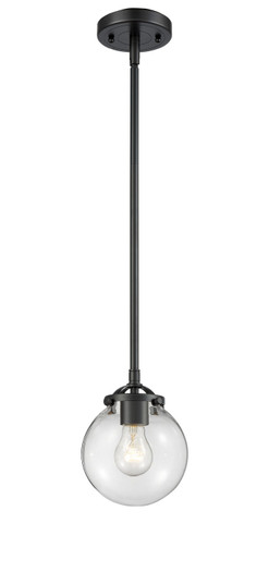 Nouveau LED Mini Pendant in Oil Rubbed Bronze (405|284-1S-OB-G202-6-LED)