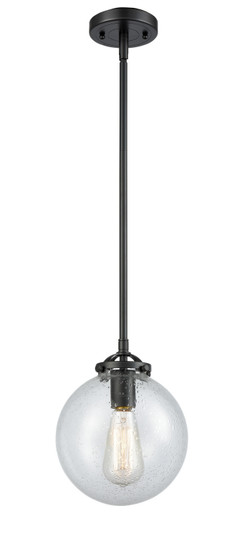Nouveau One Light Mini Pendant in Oil Rubbed Bronze (405|284-1S-OB-G204-8)