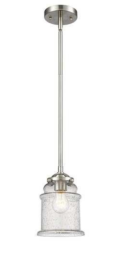 Nouveau LED Mini Pendant in Brushed Satin Nickel (405|284-1S-SN-G181-LED)