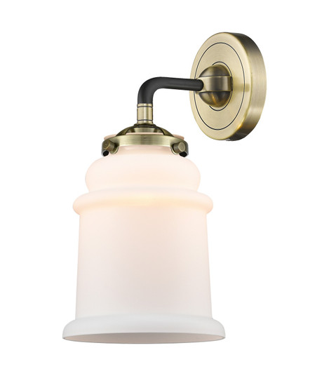 Nouveau One Light Wall Sconce in Black Antique Brass (405|284-1W-BAB-G181)