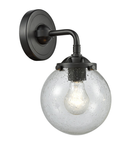 Nouveau One Light Wall Sconce in Oil Rubbed Bronze (405|284-1W-OB-G204-6)