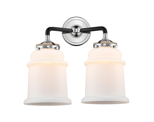 Nouveau Two Light Bath Vanity in Black Polished Nickel (405|284-2W-BPN-G181)