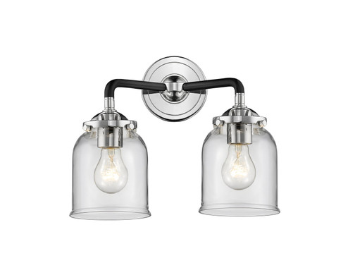 Nouveau LED Bath Vanity in Black Polished Nickel (405|284-2W-BPN-G52-LED)