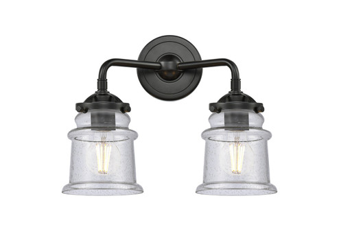 Nouveau Two Light Bath Vanity in Oil Rubbed Bronze (405|284-2W-OB-G184S)