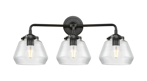 Nouveau Three Light Bath Vanity in Oil Rubbed Bronze (405|284-3W-OB-G172)