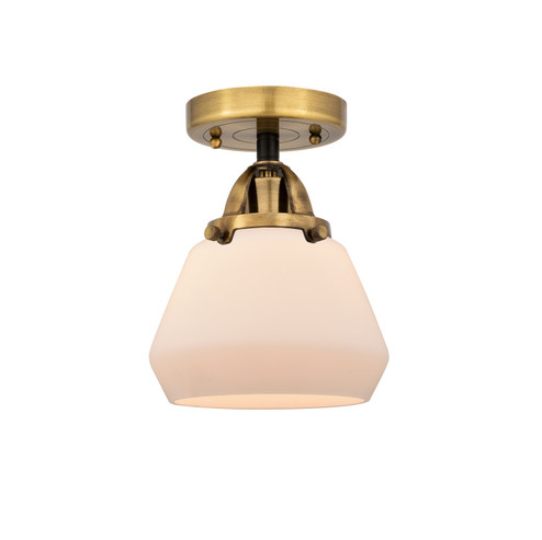 Nouveau 2 LED Semi-Flush Mount in Black Antique Brass (405|288-1C-BAB-G171-LED)
