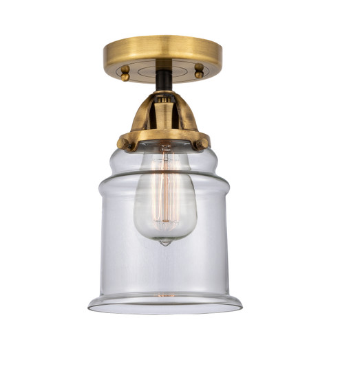 Nouveau 2 One Light Semi-Flush Mount in Black Antique Brass (405|288-1C-BAB-G182) Nouveau 2 One Light Semi-Flush Mount in Black Antique Brass (405|288-1C-BAB-G182)