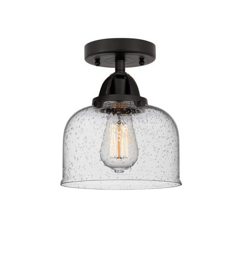 Nouveau 2 LED Semi-Flush Mount in Matte Black (405|288-1C-BK-G74-LED)