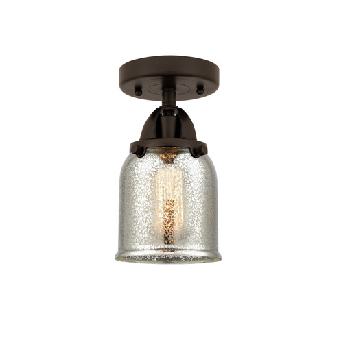 Nouveau 2 One Light Semi-Flush Mount in Oil Rubbed Bronze (405|288-1C-OB-G58)