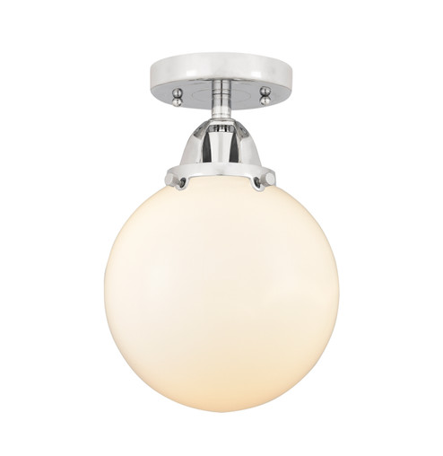 Nouveau 2 One Light Semi-Flush Mount in Polished Chrome (405|288-1C-PC-G201-8)