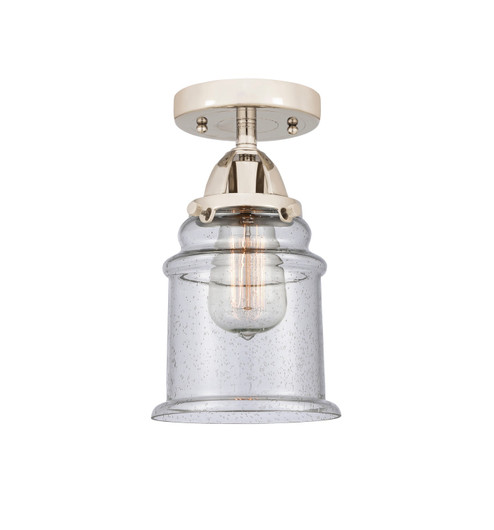Nouveau 2 LED Semi-Flush Mount in Polished Nickel (405|288-1C-PN-G184-LED)