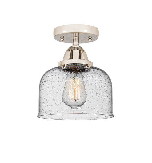 Nouveau 2 One Light Semi-Flush Mount in Polished Nickel (405|288-1C-PN-G74)