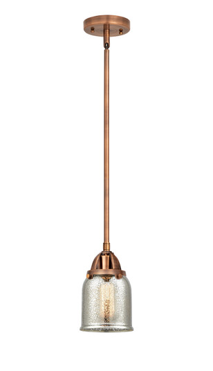 Nouveau 2 One Light Mini Pendant in Antique Copper (405|288-1S-AC-G58)