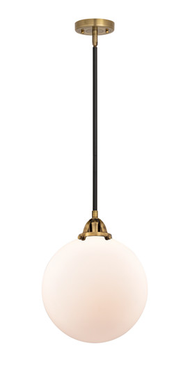 Nouveau 2 One Light Mini Pendant in Black Antique Brass (405|288-1S-BAB-G201-12)