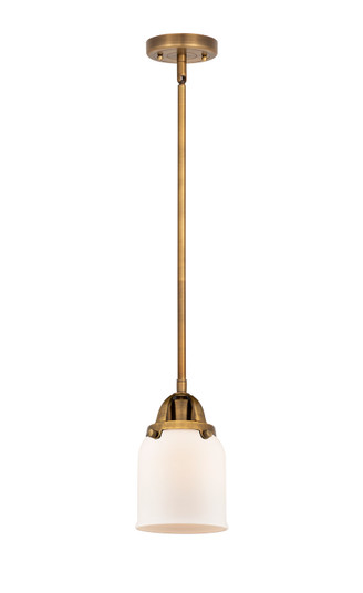 Nouveau 2 One Light Mini Pendant in Brushed Brass (405|288-1S-BB-G51)