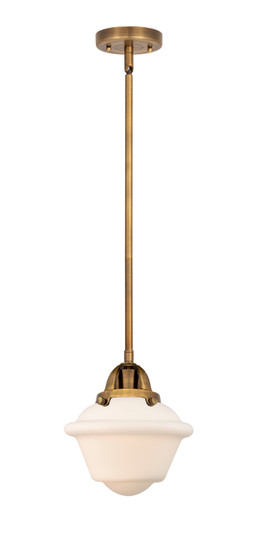 Nouveau 2 One Light Mini Pendant in Brushed Brass (405|288-1S-BB-G531)