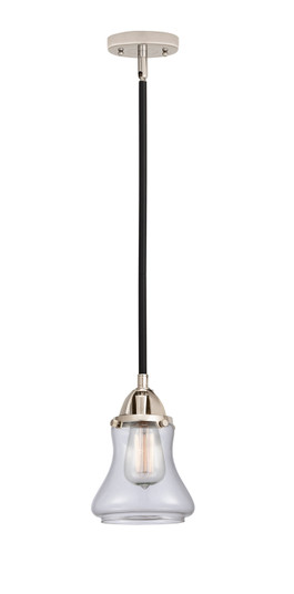 Nouveau 2 One Light Mini Pendant in Black Polished Nickel (405|288-1S-BPN-G192)