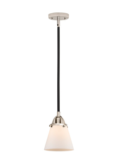 Nouveau 2 One Light Mini Pendant in Black Polished Nickel (405|288-1S-BPN-G61)