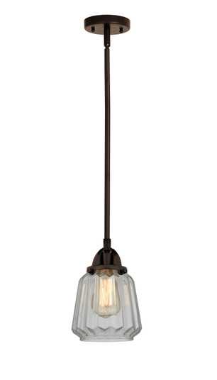 Nouveau 2 One Light Mini Pendant in Oil Rubbed Bronze (405|288-1S-OB-G142)