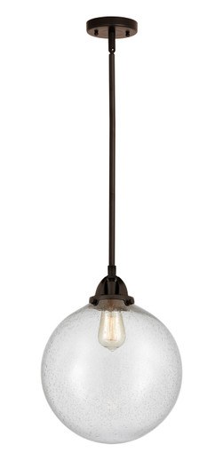 Nouveau 2 LED Mini Pendant in Oil Rubbed Bronze (405|288-1S-OB-G204-12-LED)