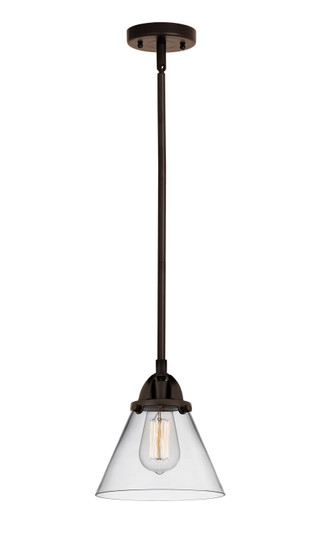 Nouveau 2 One Light Mini Pendant in Oil Rubbed Bronze (405|288-1S-OB-G42)