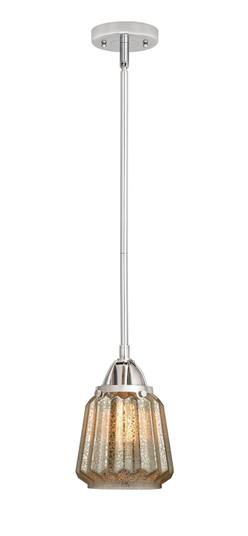 Nouveau 2 One Light Mini Pendant in Polished Chrome (405|288-1S-PC-G146)