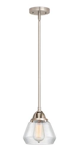 Nouveau 2 One Light Mini Pendant in Brushed Satin Nickel (405|288-1S-SN-G172)