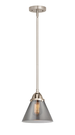 Nouveau 2 One Light Mini Pendant in Brushed Satin Nickel (405|288-1S-SN-G43)