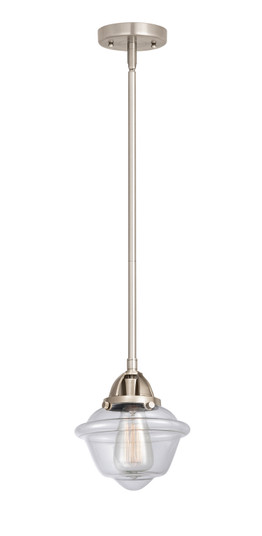 Nouveau 2 One Light Mini Pendant in Brushed Satin Nickel (405|288-1S-SN-G532)