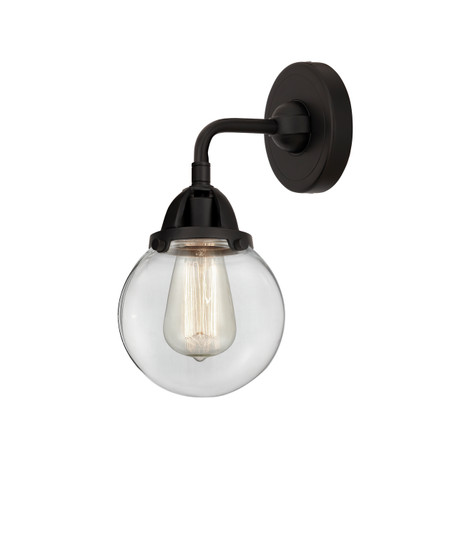 Nouveau 2 One Light Wall Sconce in Matte Black (405|288-1W-BK-G202-6)