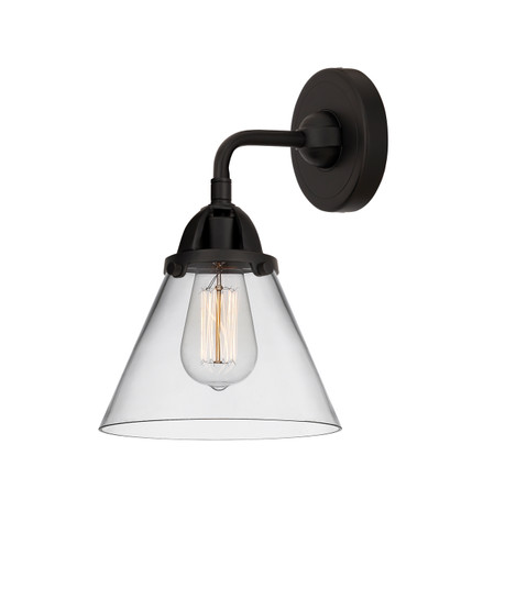 Nouveau 2 One Light Wall Sconce in Matte Black (405|288-1W-BK-G42)