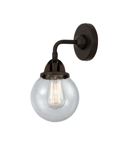 Nouveau 2 LED Wall Sconce in Oil Rubbed Bronze (405|288-1W-OB-G204-6-LED)