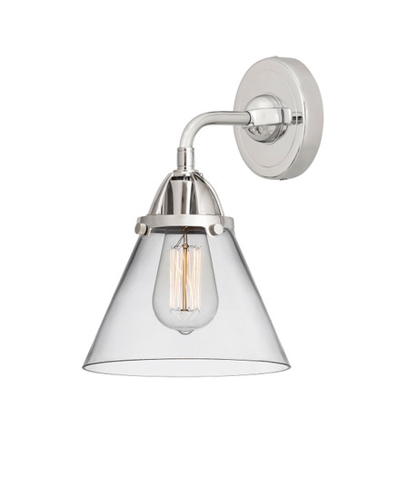 Nouveau 2 One Light Wall Sconce in Polished Chrome (405|288-1W-PC-G42)