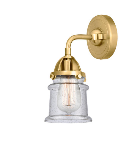 Nouveau 2 LED Wall Sconce in Satin Gold (405|288-1W-SG-G184S-LED)