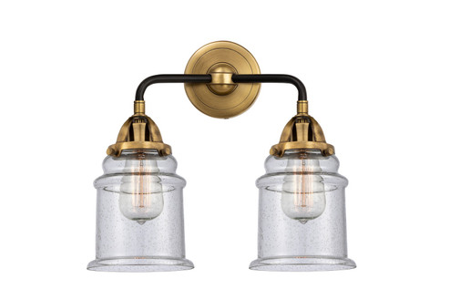 Nouveau 2 LED Bath Vanity in Black Antique Brass (405|288-2W-BAB-G184-LED)