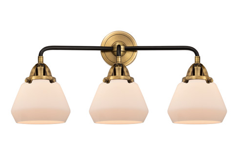 Nouveau 2 Three Light Bath Vanity in Black Antique Brass (405|288-3W-BAB-G171)
