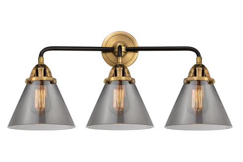 Nouveau 2 LED Bath Vanity in Black Antique Brass (405|288-3W-BAB-G43-LED)