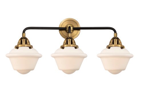 Nouveau 2 Three Light Bath Vanity in Black Antique Brass (405|288-3W-BAB-G531)
