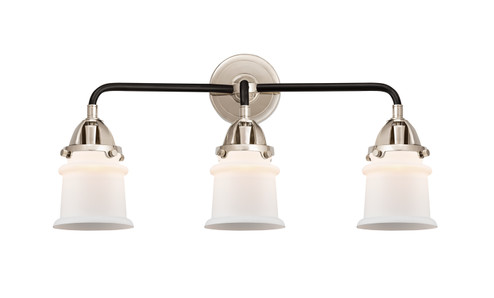Nouveau 2 Three Light Bath Vanity in Black Polished Nickel (405|288-3W-BPN-G181S)